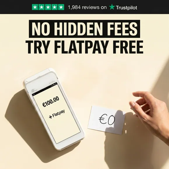 Flatpay static ad creative