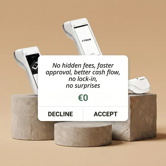 Flatpay static ad creative