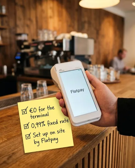 Flatpay static ad creative